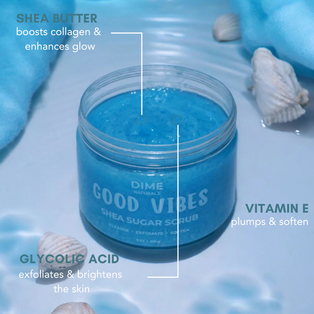 Glycolic Glow Scrub – Brightens + Exfoliates
